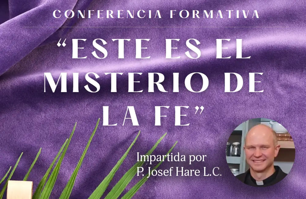 Portada del evento en Bet Tefila sobre cómo vivir la Semana Santa, conferencia formativa de espiritualidad cristiana.