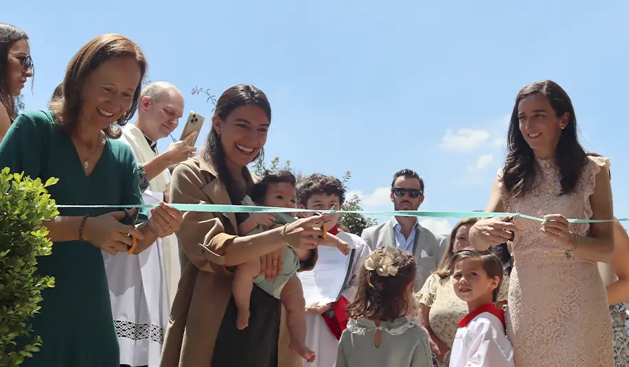 Taís Gea inaugurando el Centro de Espiritualidad Bet Tefilá en Ciudad de México.