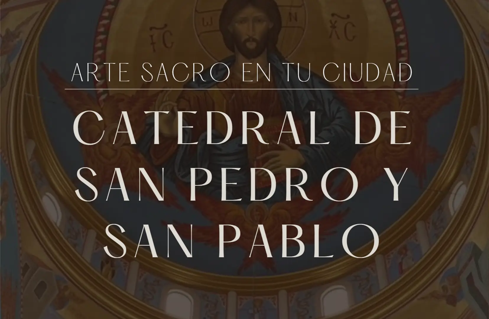 Portada del evento Arte Sacro en tu Ciudad en la Catedral de San Pedro y San Pablo, organizado por Bet Tefilá en CDMX, abril 2026