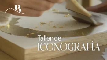 Portada del tutorial ¿Cómo colocar la hoja de oro? del taller de iconografía bizantina.