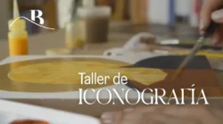 Portada del tutorial ¿Cómo pintar las vestiduras? del taller de iconografía bizantina.