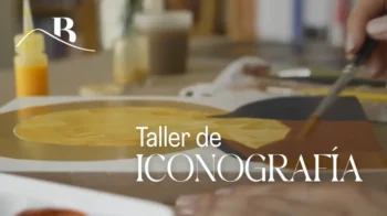 Portada del tutorial ¿Cómo pintar las vestiduras? del taller de iconografía bizantina.