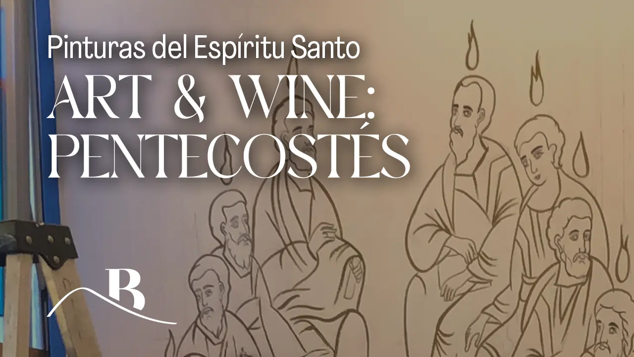 arte y vino cuadro del espiritu santo