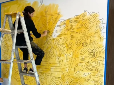 color base apostoles en la barca pintura mural regnum christi anhauac color base apostoles en la barca pintura mural regnum christi anhauac