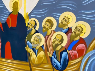 proceso coloreado apostoles en la barca pintura mural regnum christi anhauac proceso coloreado apostoles en la barca pintura mural regnum christi anhauac